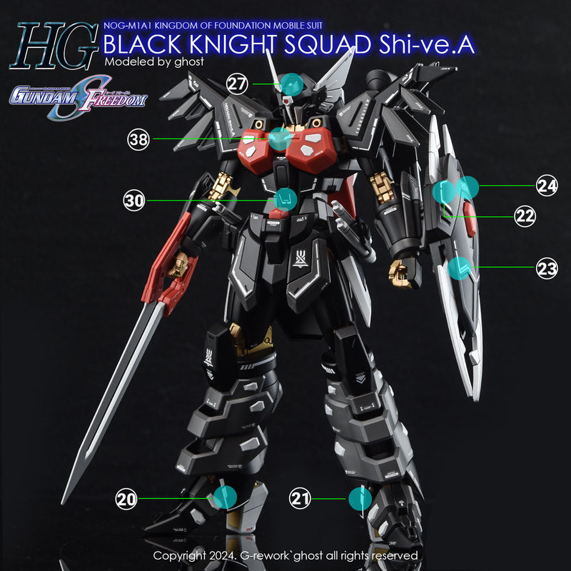 G-REWORK - Custom Decal - [HG] [SEED] B.K.S. SHI-VE.A