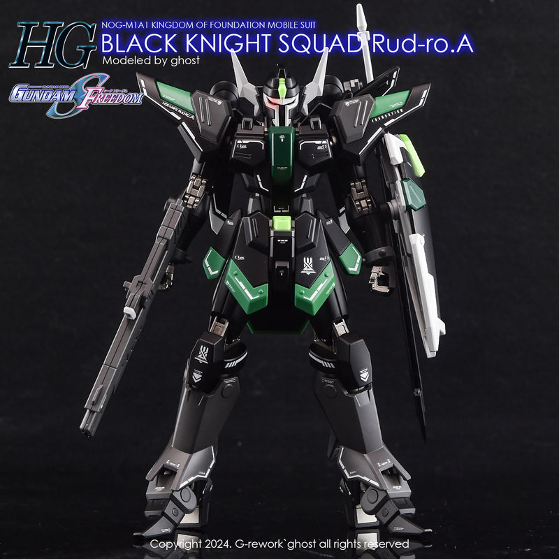 G-REWORK - Custom Decal - [HG] [SEED] B.K.S RUD-RO ( Series selectable )