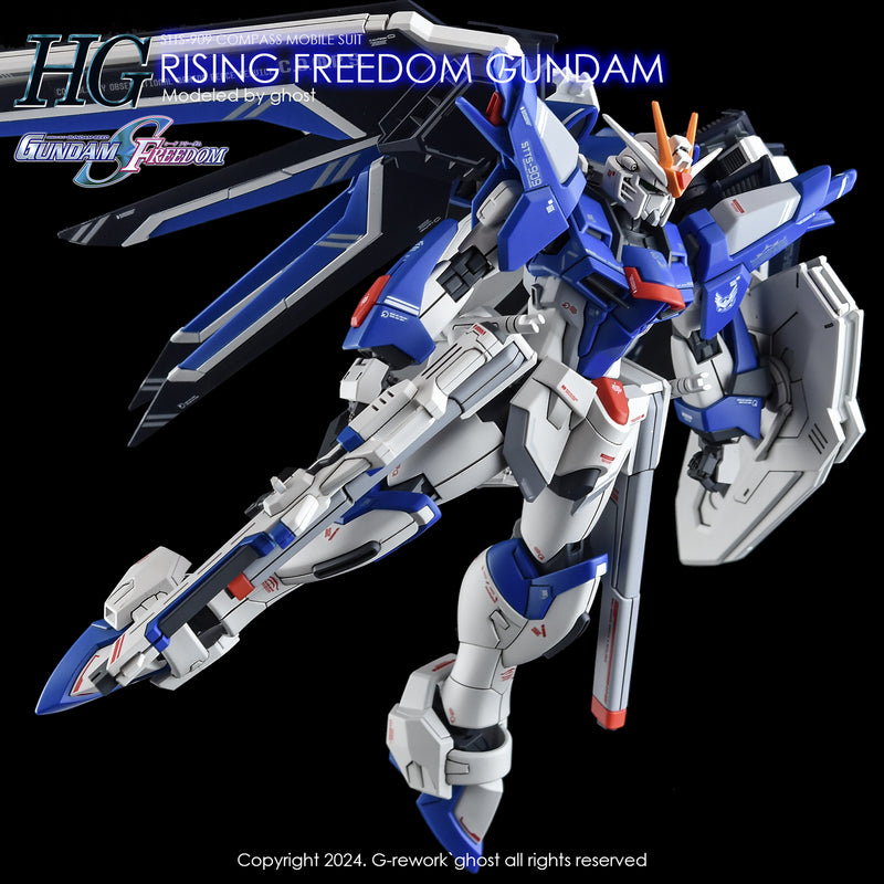 G-REWORK - Custom Decal - [HG] [SEED] Rising Freedom Gundam