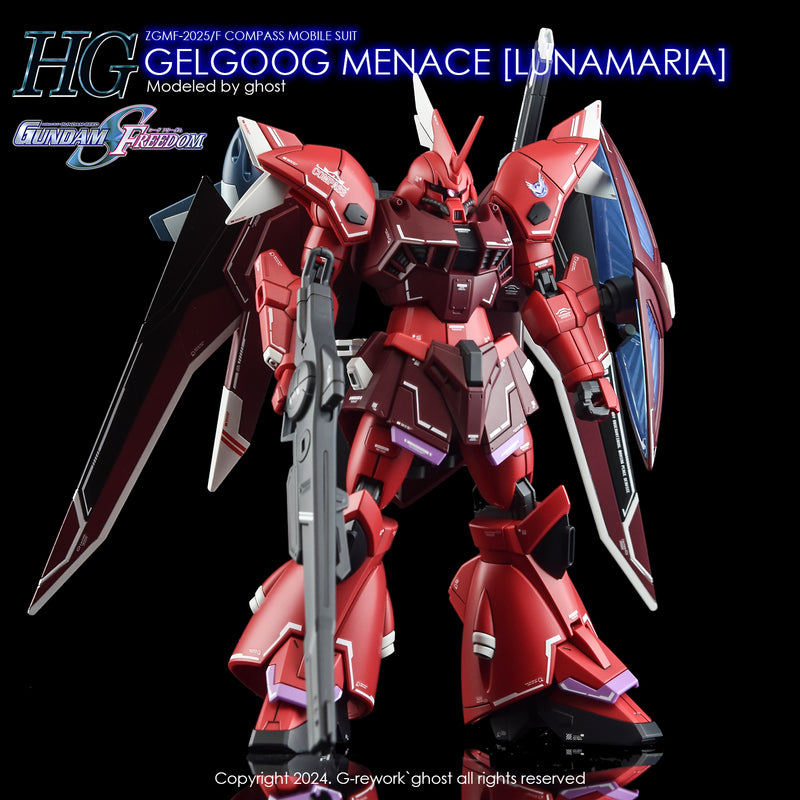 G-REWORK - Custom Decal - [HG] [SEED] GELGOOG MENACE [ LUNAMARIA ]