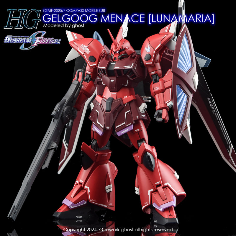 G-REWORK - Custom Decal - [HG] [SEED] GELGOOG MENACE [ LUNAMARIA ]