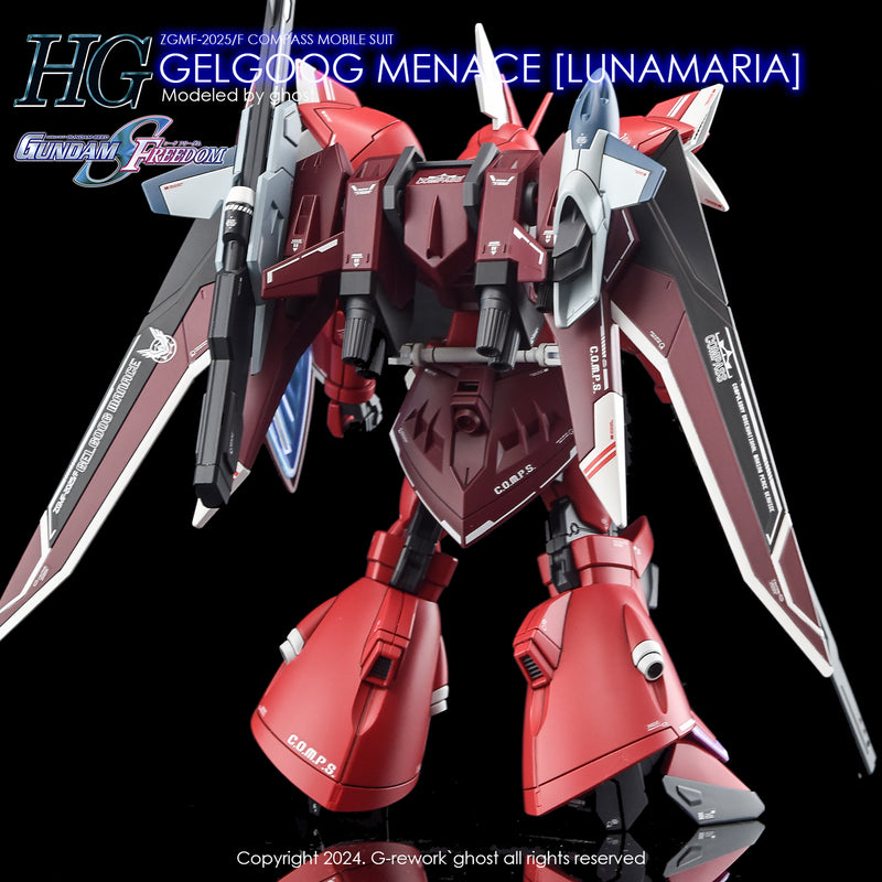 G-REWORK - Custom Decal - [HG] [SEED] GELGOOG MENACE [ LUNAMARIA ]