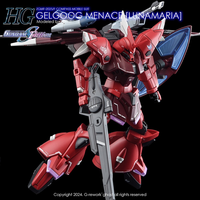 G-REWORK - Custom Decal - [HG] [SEED] GELGOOG MENACE [ LUNAMARIA ]