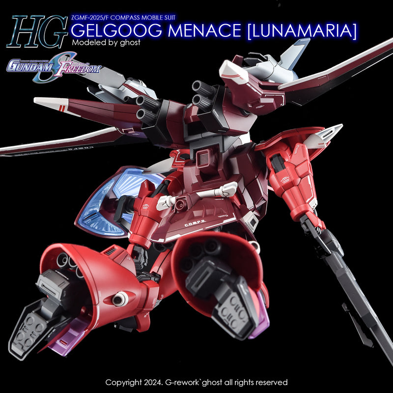 G-REWORK - Custom Decal - [HG] [SEED] GELGOOG MENACE [ LUNAMARIA ]