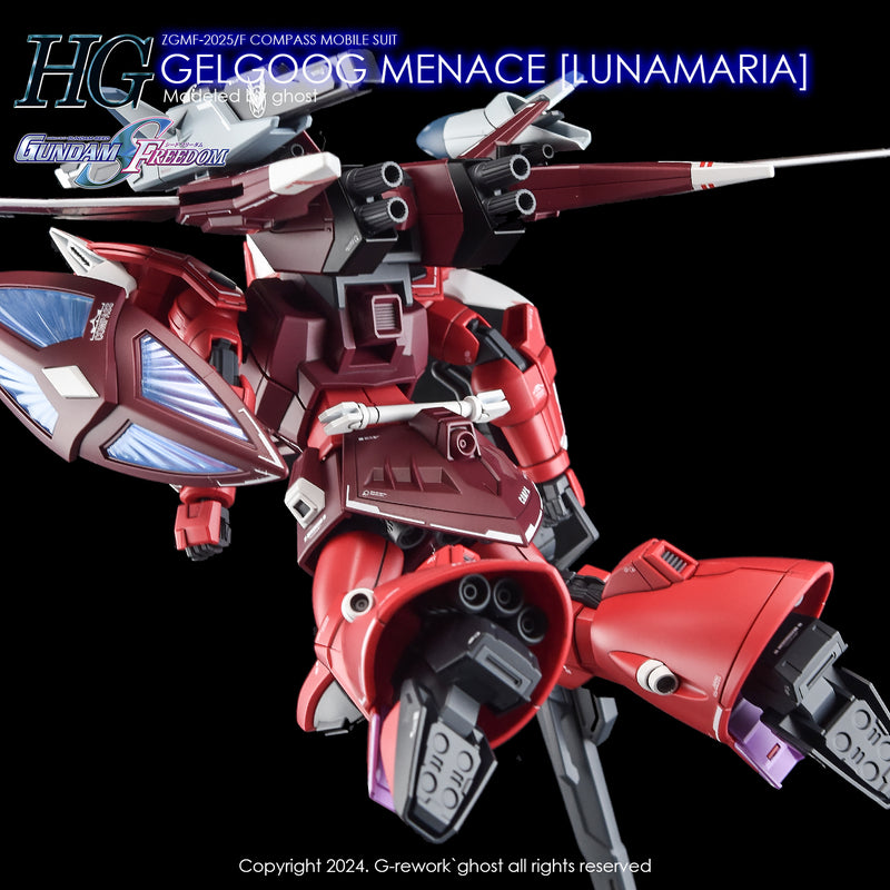 G-REWORK - Custom Decal - [HG] [SEED] GELGOOG MENACE [ LUNAMARIA ]