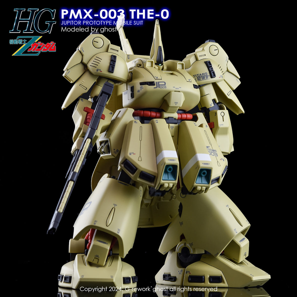 G-REWORK - Custom Decal [HG] PMX-003 The-O