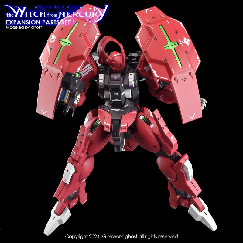 G-REWORK - Custom Decal - [HG] [witch from mercury] EX_SET 1