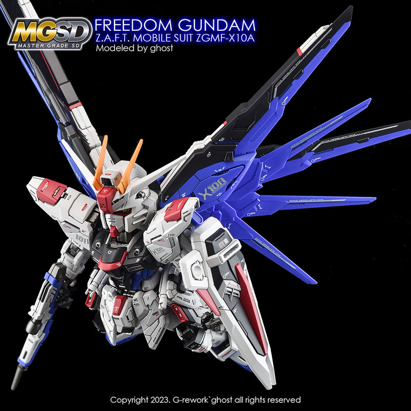 G-REWORK - Custom Decal - [MGSD] Freedom Gundam