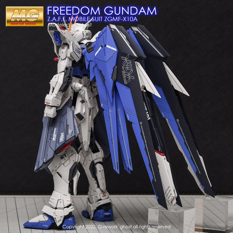 G-REWORK - Custom Decal - [MG] Freedom Gundam 2.0