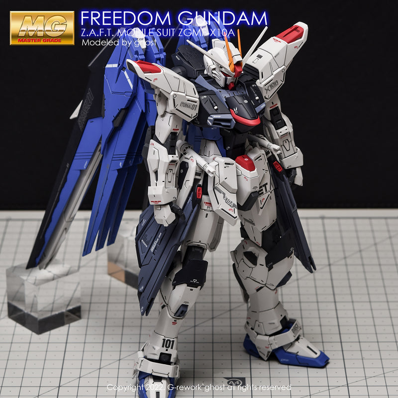 G-REWORK - Custom Decal - [MG] Freedom Gundam 2.0