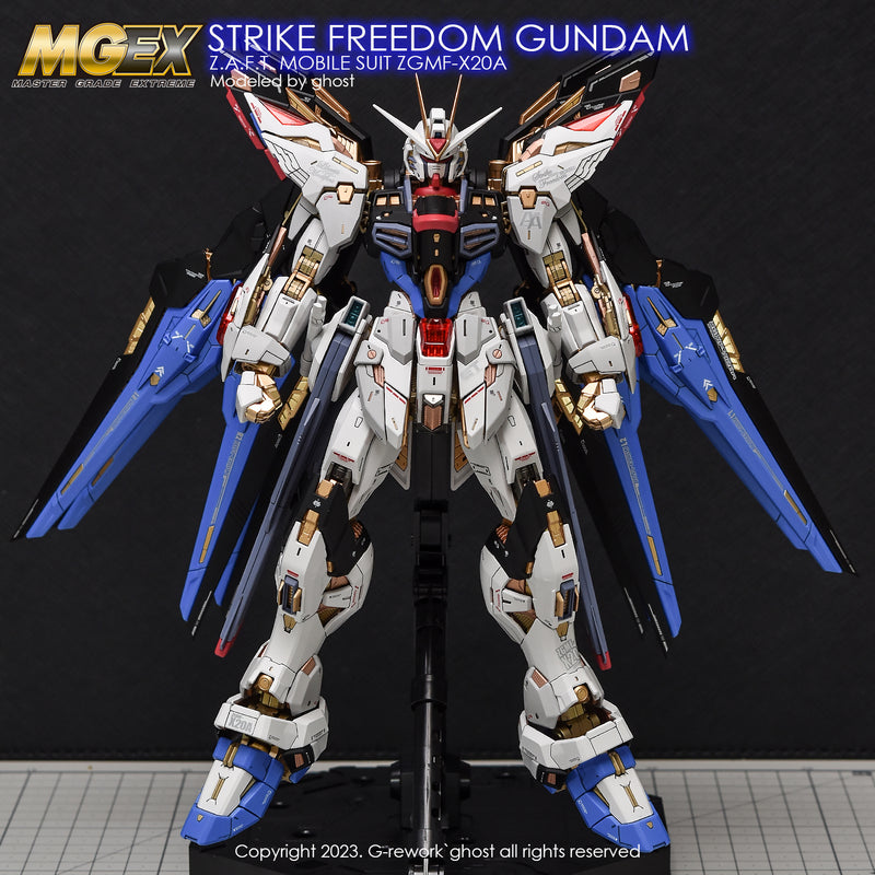 G-REWORK - Custom Decal - [MGEX] Strike Freedom Gundam
