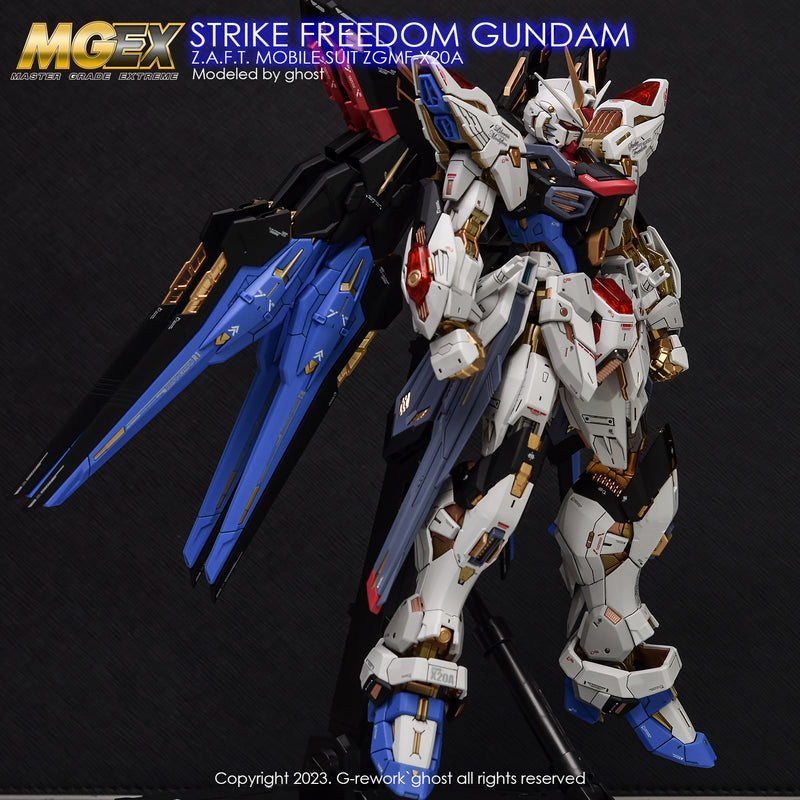 G-REWORK - Custom Decal - [MGEX] Strike Freedom Gundam