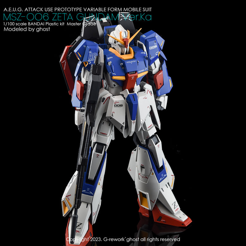 G-REWORK - Custom Decal - [MG] Zeta Gundam Ver.Ka