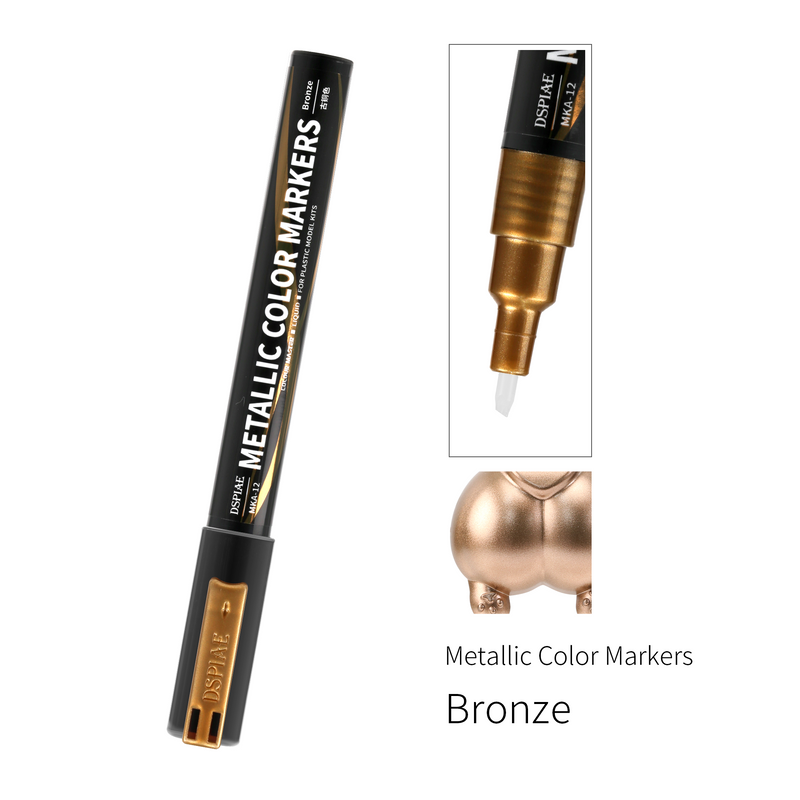 DSPIAE - MKA Super Metallic Markers (12 Colors)