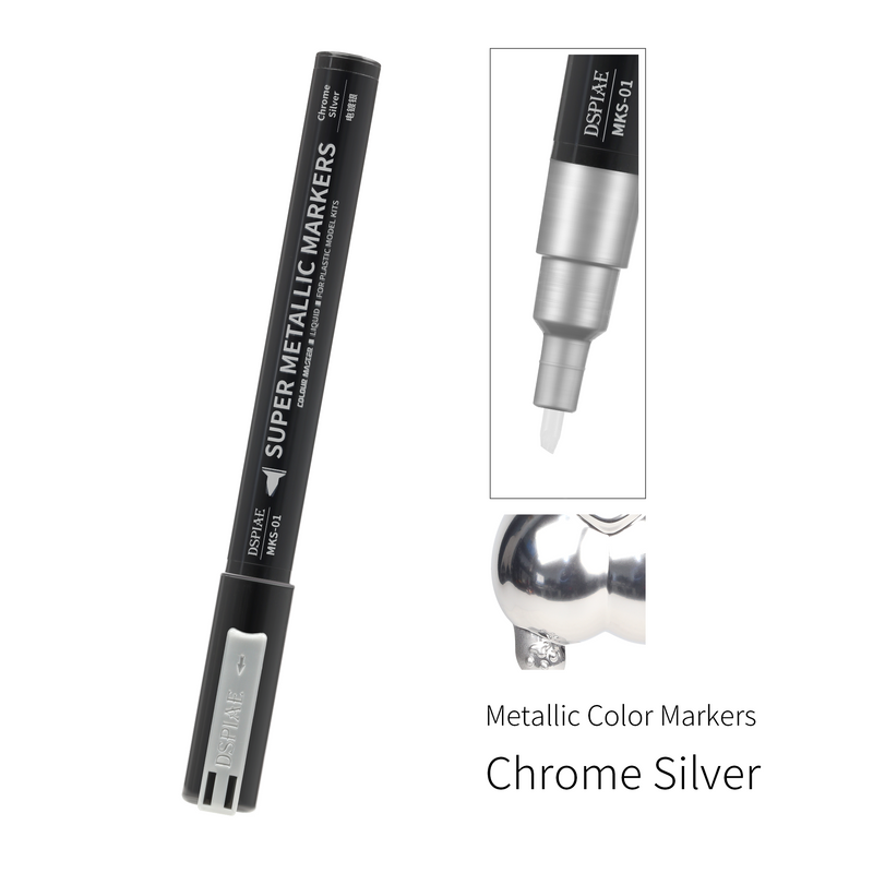 DSPIAE - MKS Super Metallic Markers (3 Options + Refill)
