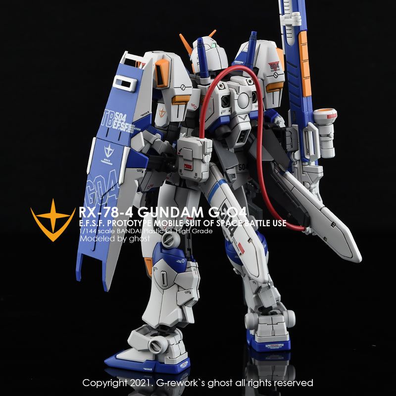 G-REWORK - Custom Decal - [HG] RX-78-04