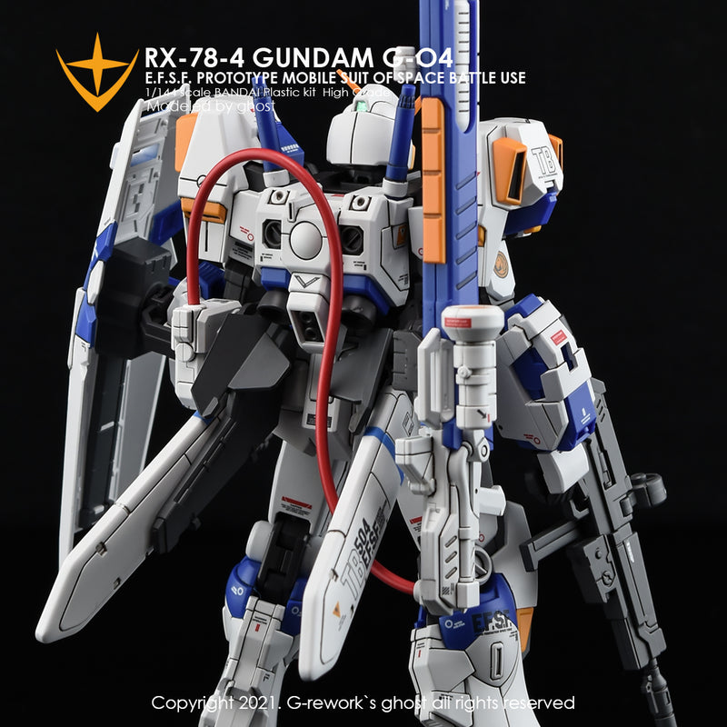 G-REWORK - Custom Decal - [HG] RX-78-04