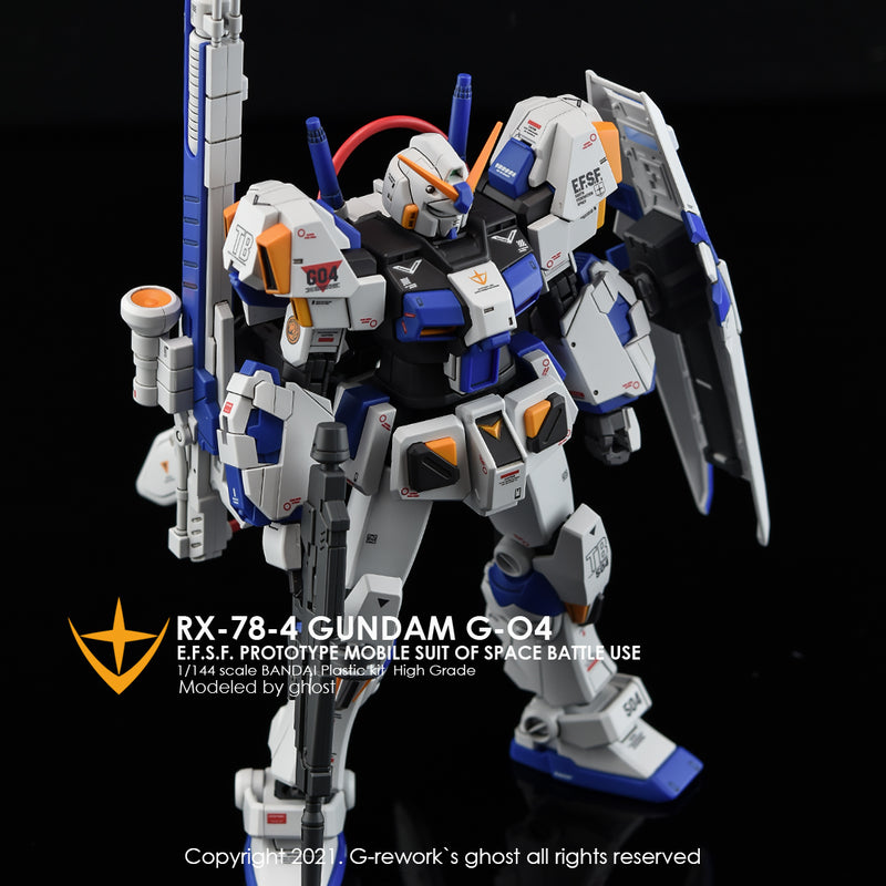 G-REWORK - Custom Decal - [HG] RX-78-04