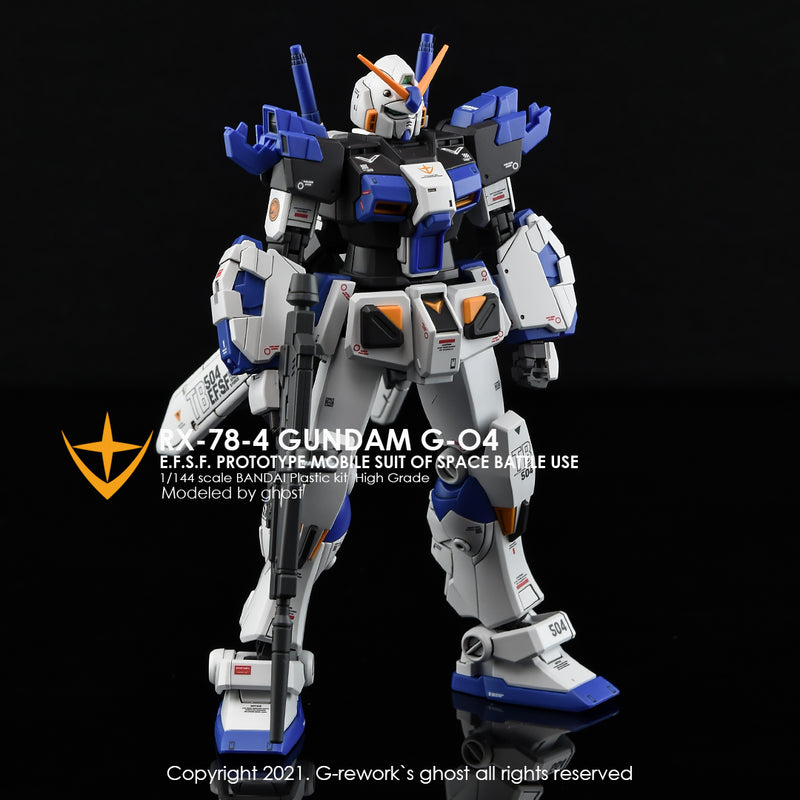 G-REWORK - Custom Decal - [HG] RX-78-04