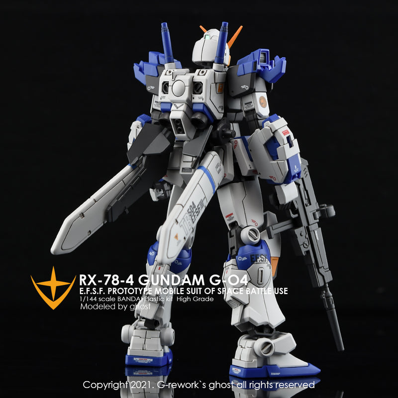 G-REWORK - Custom Decal - [HG] RX-78-04