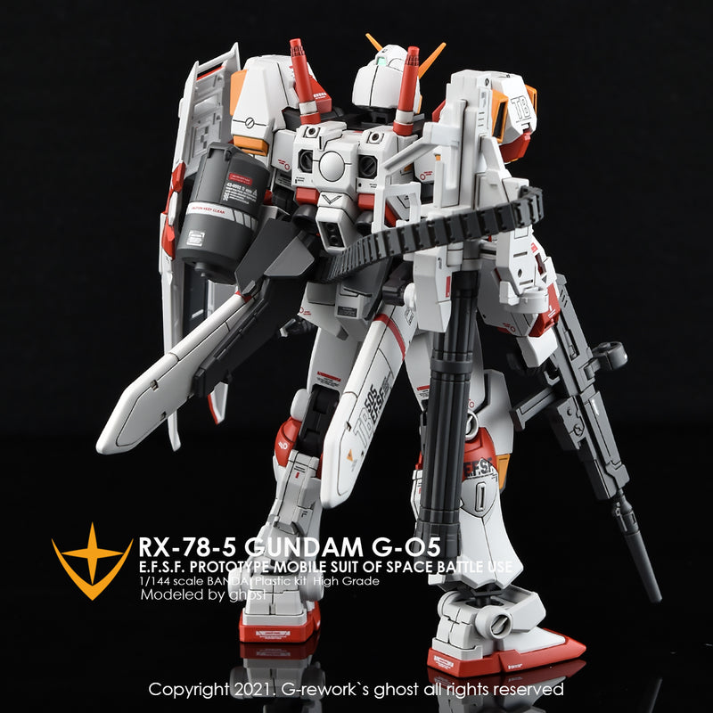 G-REWORK - Custom Decal - [HG] RX-78-05