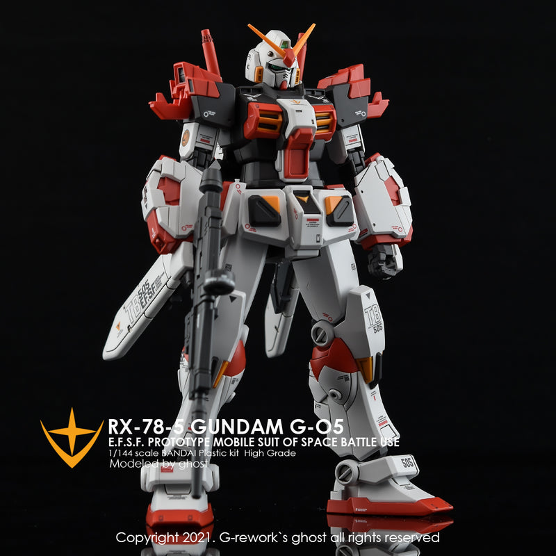 G-REWORK - Custom Decal - [HG] RX-78-05