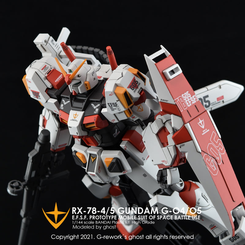 G-REWORK - Custom Decal - [HG] RX-78-05