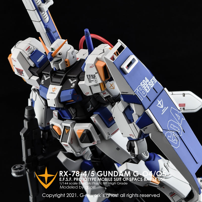 G-REWORK - Custom Decal - [HG] RX-78-04