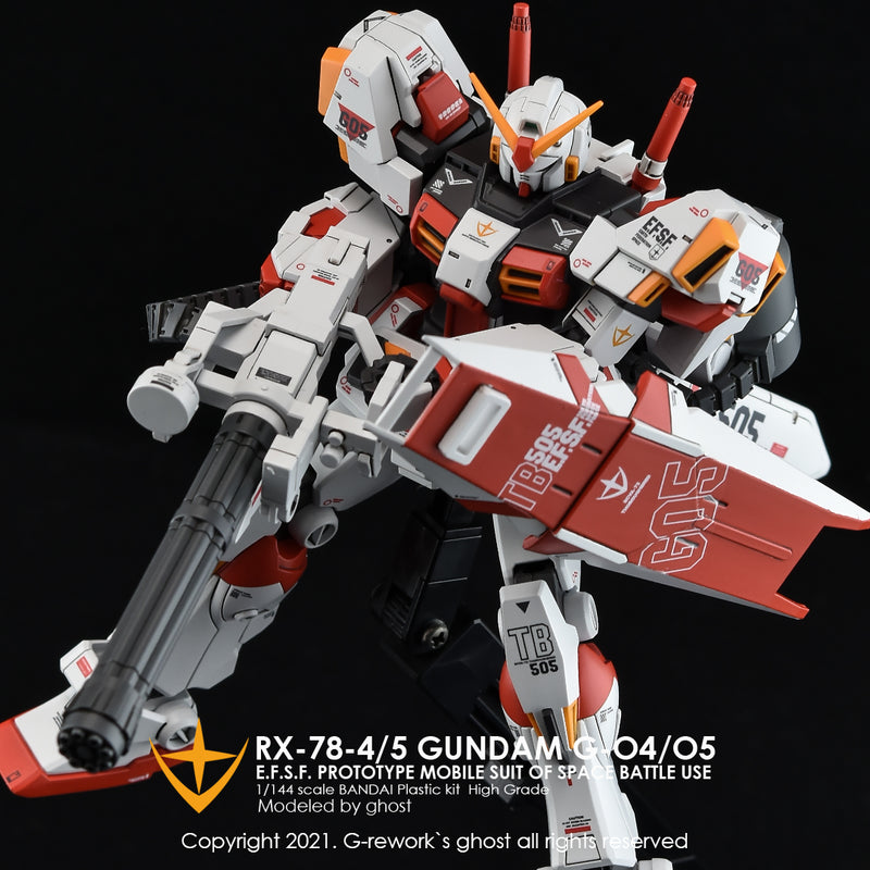 G-REWORK - Custom Decal - [HG] RX-78-05