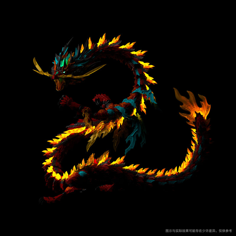 PRE-ORDER: Shenxing Technology The True Dragon Series ZL-0001 The Red Dragon King