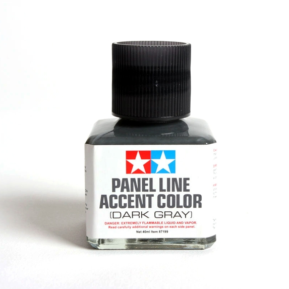 Tamiya - Dark Gray Panel Line Accent