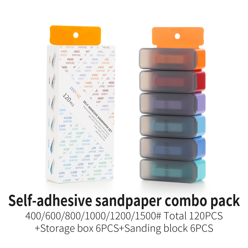 DSPIAE - XSP Composite Adhesive Sandpaper Set