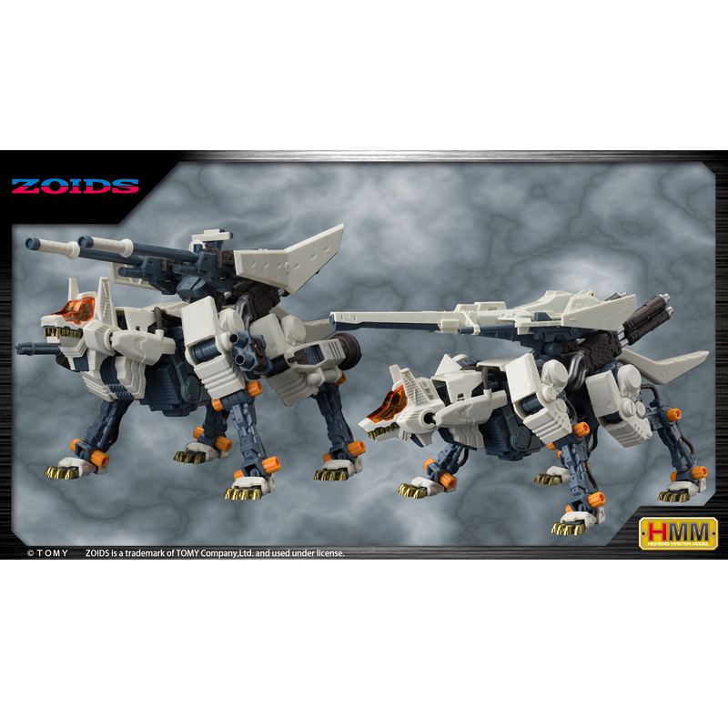 PRE-ORDER: Zoids 1/72 HMM  RZ-009 Command Wolf AC & LC Marking Plus Ver.