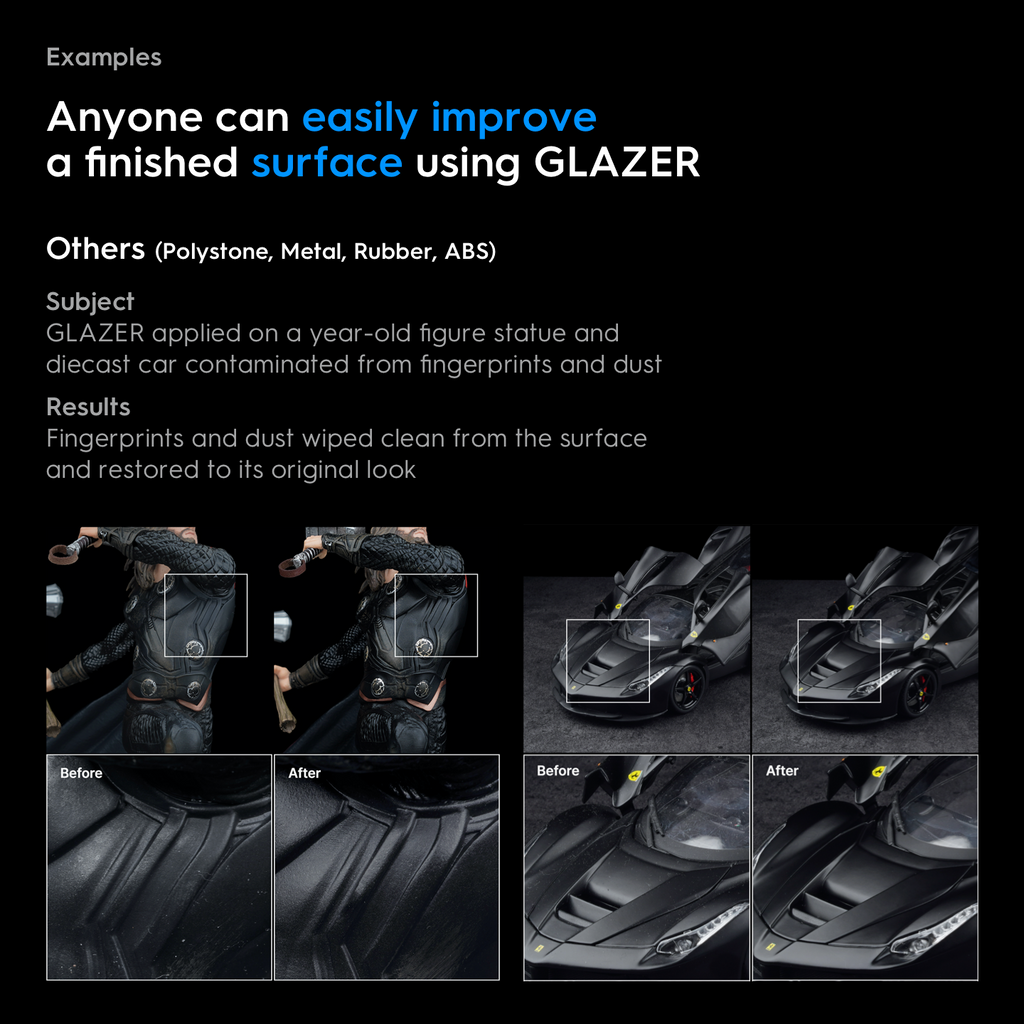 GUNPRIMER GZ-A60 GLAZER Maintenance Agent for High Dimension Models Spray  Coatin