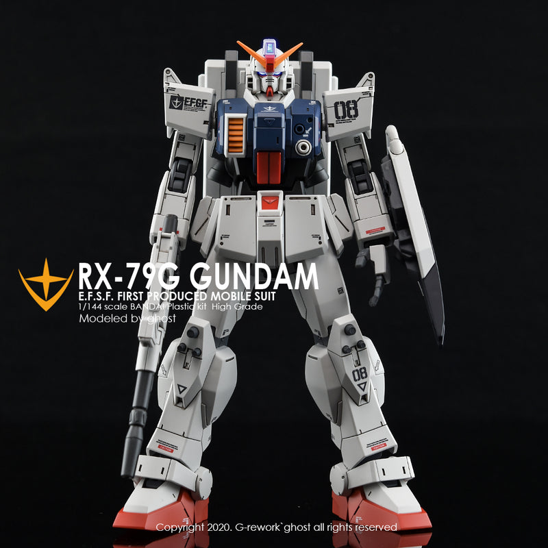 G-REWORK - Custom Decal - [HG] 08th Team Ground Type Gundam