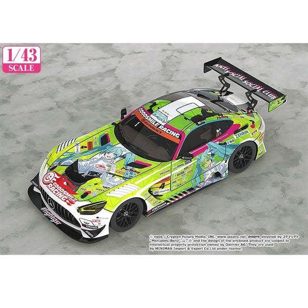 ミニカー Goodsmile Natsune Miku AMG 2021 SUPER GT 1/64 GoodSmile HATSUNE MIKU Mercedes AMG 2021 SUPER GT Round