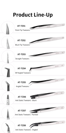 DSPIAE - AT-TZ Precision Tweezers (8 Types)