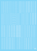 Delpi Decal - 1/100 Archive Style Caution Water Decal (6 Types)