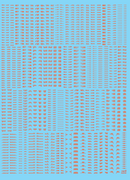 Delpi Decal - 1/100 Archive Style Caution Water Decal (6 Types)