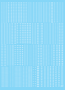 Delpi Decal - 1/100 Archive Style Caution Water Decal (6 Types)