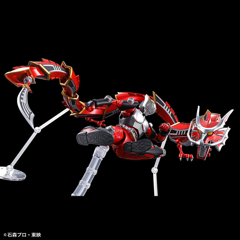 Bandai 2541015 Hobby – Kamen Rider Ryuki – Maskerad ryuki, SpiritsHobby  figurstigningsstandard, silver