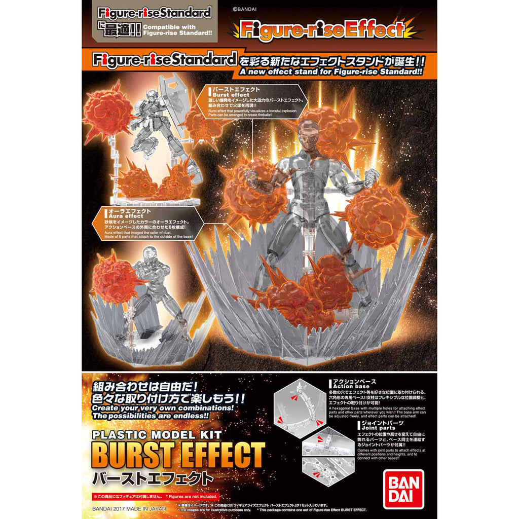 Explosion Burst Effect Action Figure Accessories Set of 3
