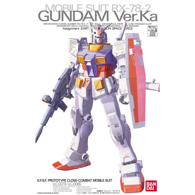 MG 1/100 RX-78-2 Gundam Ver Ka