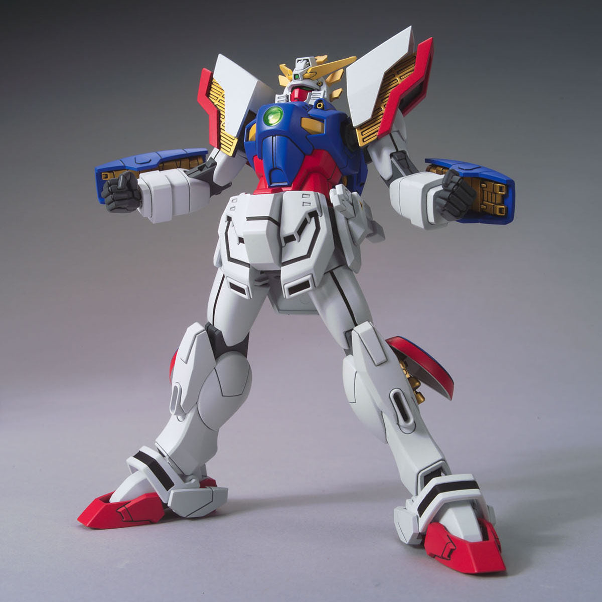 BANDAI Shining Gundam アクションフィギュア 2002年製 HG G-01 Shining Gundam 1/144 – GUNNZO