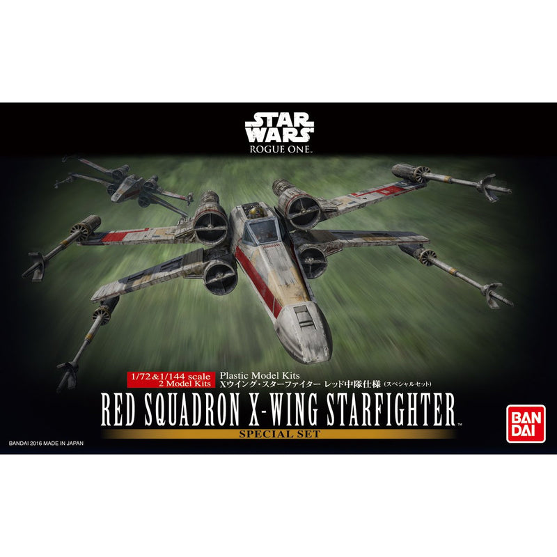 1/72 & 1/144 Red Squadron X-Wing Starfighter Special Set