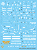G-REWORK - Custom Decal (2.0) - [RG] MSN-04 SAZABI