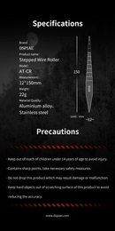 DSPIAE - AT-CR Aluminum Alloy Step Roller