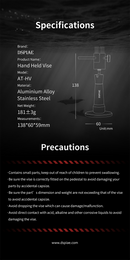 DSPIAE - AT-HV Hand-Held Mini Vise