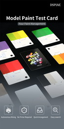 DSPIAE - CC-01 Model Paint Color Test Card