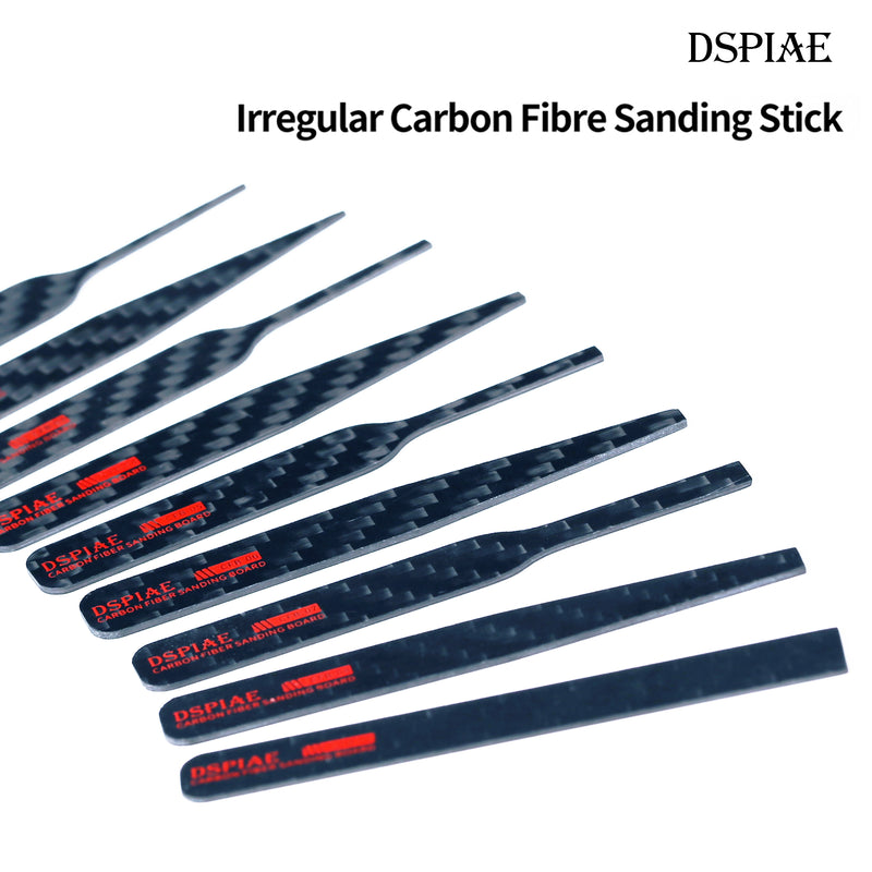 DSPIAE - Irregular Carbon Fiber Sanding Sticks (Set of 3, 3 Options)